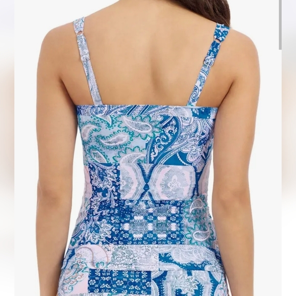 Gottex Karma D Cup Center Ruched Tankini - Picture 2 of 5